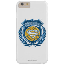 Superman Stylized | Crest with Globe Logo Barely There iPhone 6 Plus Case