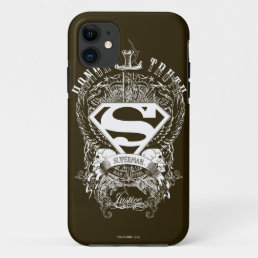 Superman Stylized | Honor, Truth and Justice Logo iPhone 11 Case