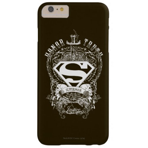 Superman Stylized  Honor Truth and Justice Logo Barely There iPhone 6 Plus Case