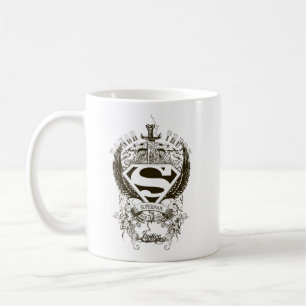 Superman Stylized Honor, Truth and Justice Logo Coffee Mug