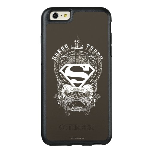 Superman Stylized | Honor, Truth on White Logo OtterBox iPhone 6/6s Plus Case