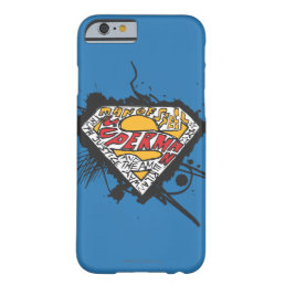 Superman Stylized | Logo with letters Logo Barely There iPhone 6 Case
