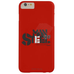 Superman Stylized | Man Of Steel Letters Logo Barely There iPhone 6 Plus Case