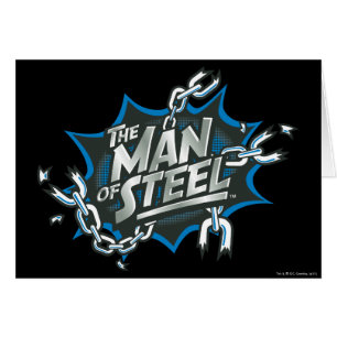 Superman Stylized   Man of Steel Splash Logo