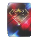 Superman Stylized | Shiny Yellow Outline Logo iPad Mini Cover Superman Stylized | Shiny Yellow Outline Logo iPad Mini Cover