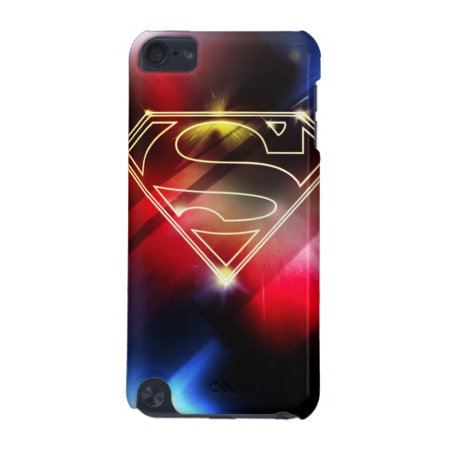 Superman Stylized | Shiny Yellow Outline Logo Ipod Touch 5g Case