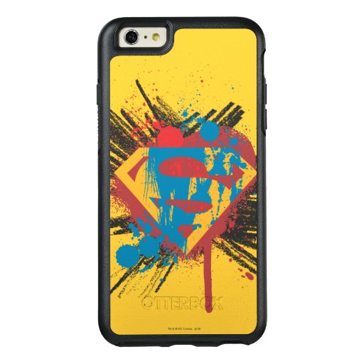 Superman Stylized | Splatter Logo OtterBox iPhone 6/6s Plus Case