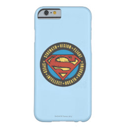 Superman Stylized | Strength Vision Flight Logo Barely There iPhone 6 Case