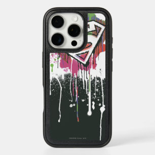 Superman Stylized Twisted Innocence Logo iPhone 16 Pro Case