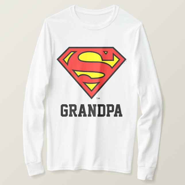 Superman | Super Grandpa T-Shirt (Design Front)