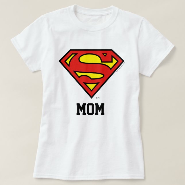Superman | Super Mom T-Shirt (Design Front)