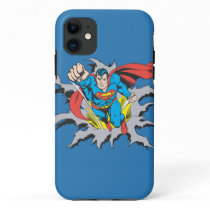 Superman Tears Thru iPhone 11 Case