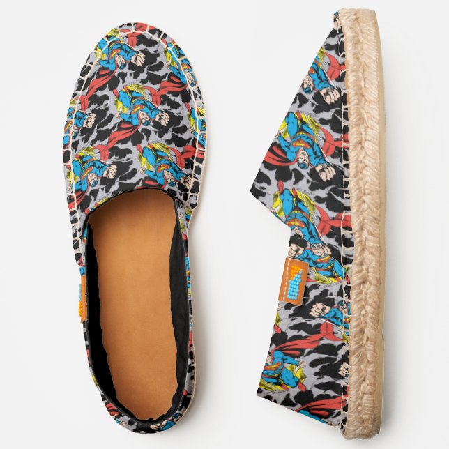 Superman Tears Thru Espadrilles (Side)