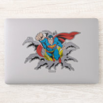 Superman Tears Thru Sticker