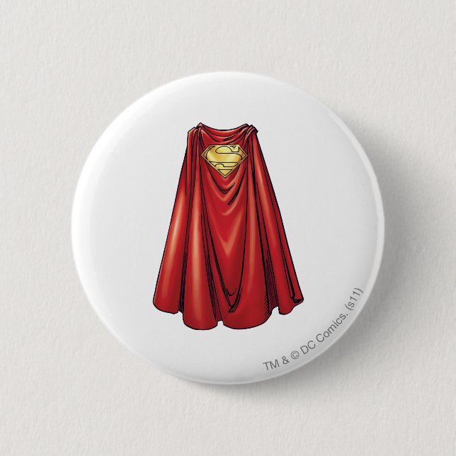 Superman - The Cape Button (Front)