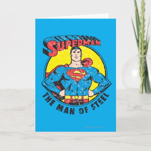 Superman The Man of Steel Card