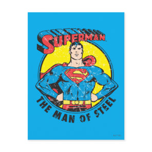 Superman The Man of Steel Postcard
