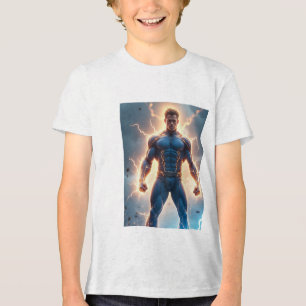 "Superman: The Ultimate Hero Tee"T-Shirt Tri-Blend Shirt