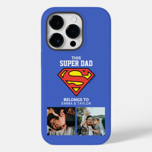 Superman  This Super Dad Belongs To Case_Mate iPhone 14 Pro Case