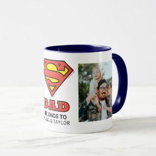 Superman "This Super Dad Belongs To" Mug