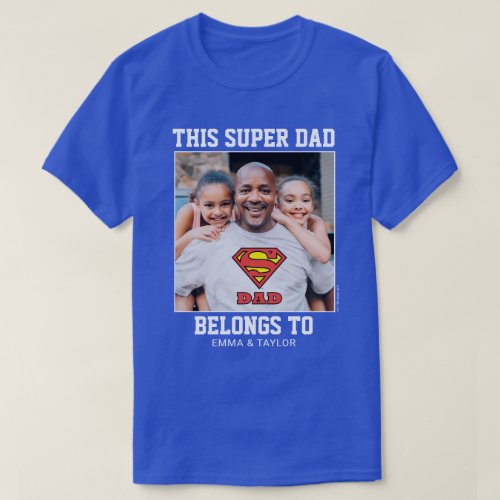 Superman  This Super Dad Belongs To T_Shirt