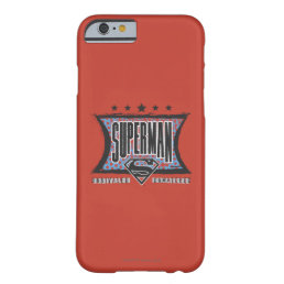 Superman Unrivaled, Unmatched Barely There iPhone 6 Case