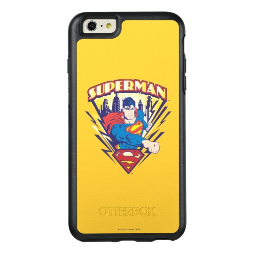 Superman with Electricity OtterBox iPhone 6/6s Plus Case