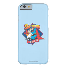 Superman with Krypto Barely There iPhone 6 Case