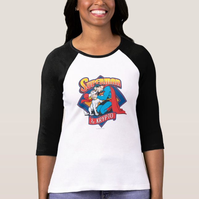 Superman with Krypto T-Shirt (Front)