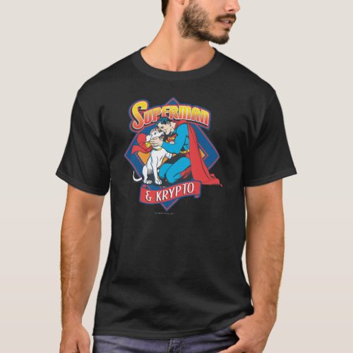 Superman with Krypto T_Shirt