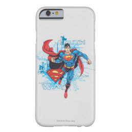 Superman with Logo 2 Barely There iPhone 6 Case