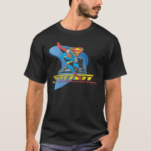 Superman with train - Color T-Shirt