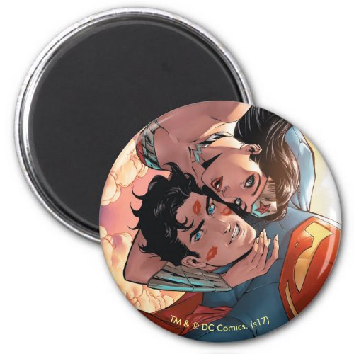 SupermanWonder Woman Comic Cover 11 Variant Magnet