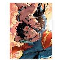 Superman/Wonder Woman Comic Cover #11 Variant Postcard