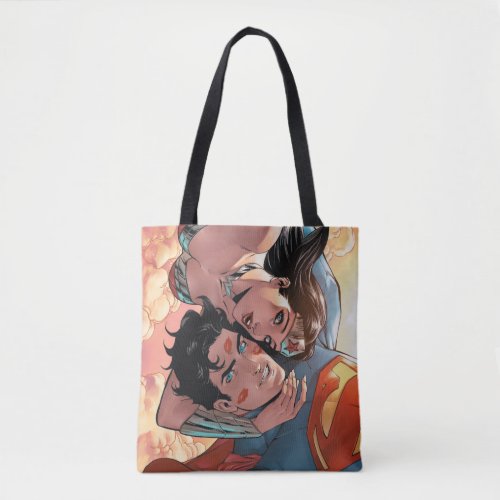 SupermanWonder Woman Comic Cover 11 Variant Tote Bag
