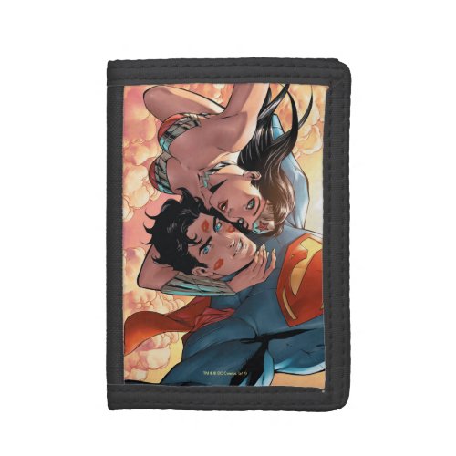 SupermanWonder Woman Comic Cover 11 Variant Trifold Wallet