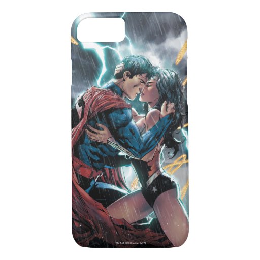 Superman/Wonder Woman Comic Promotional Art iPhone 8/7 Case