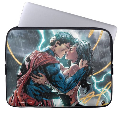 SupermanWonder Woman Comic Promotional Art Laptop Sleeve