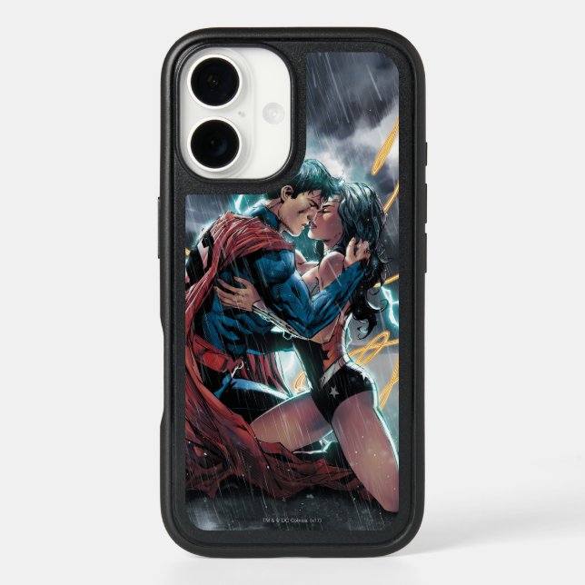 Superman/Wonder Woman Comic Promotional Art Otterbox iPhone Case (Back)