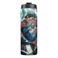 Superman Travel Water Bottle With Loop