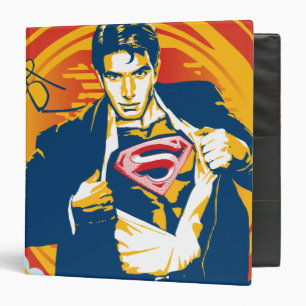 Superman World Hero 3 Ring Binder