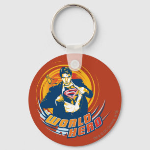 Superman World Hero Keychain