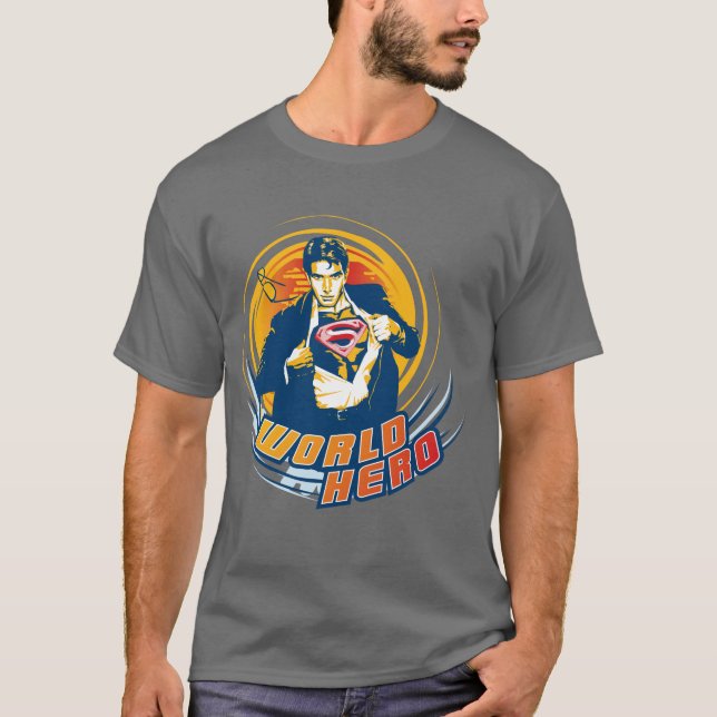 Superman World Hero T-Shirt (Front)