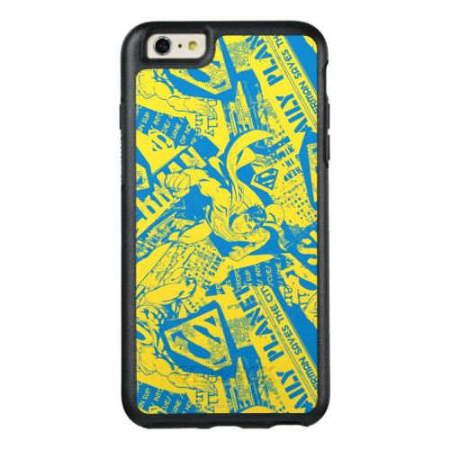 Superman Yellow and Blue OtterBox iPhone 66s Plus Case