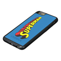 Superman | Yellow Red Letters Logo OtterBox iPhone 6/6s Plus Case