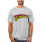 Superman | Yellow Red Letters Logo