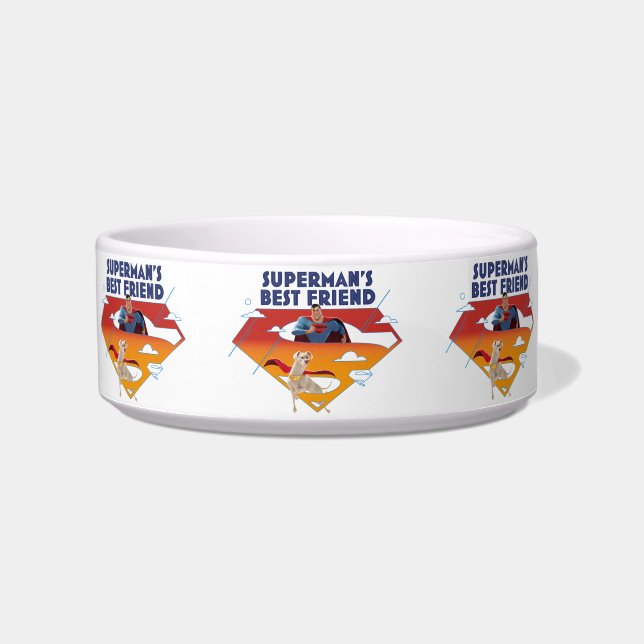 Superman's Best Friend Bowl (Front)