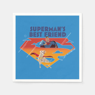 Superman's Best Friend Napkins