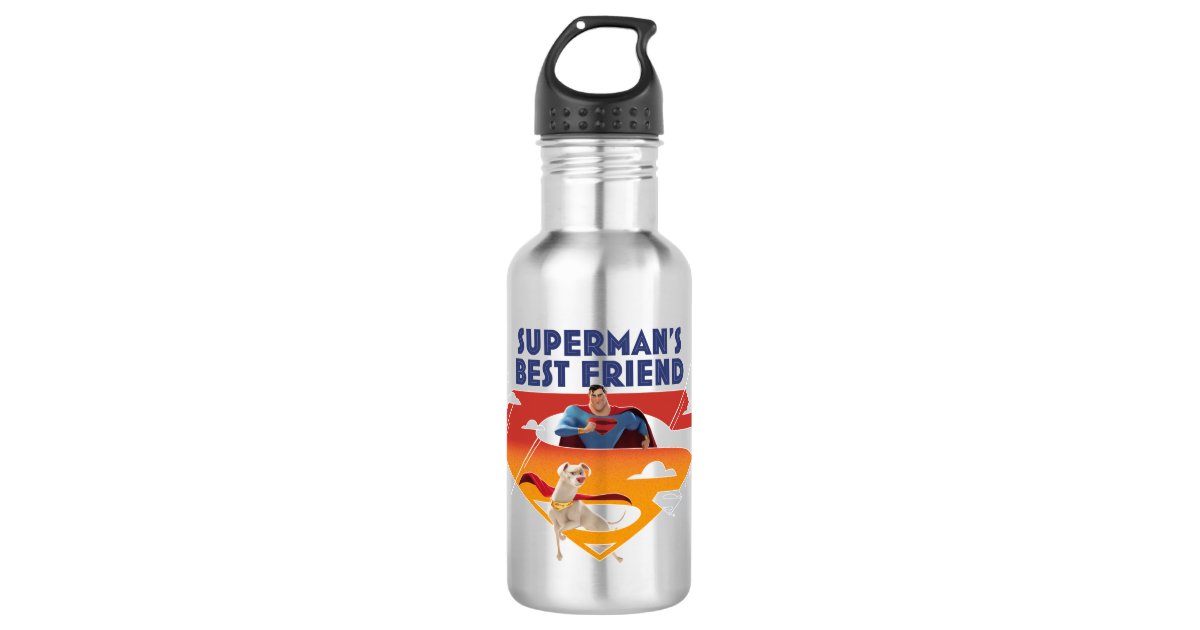 Superman Stainless Steel Water Bottle