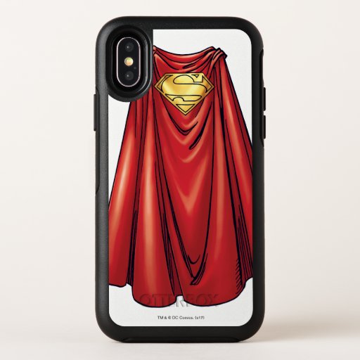 Superman's Cape OtterBox Symmetry iPhone X Case